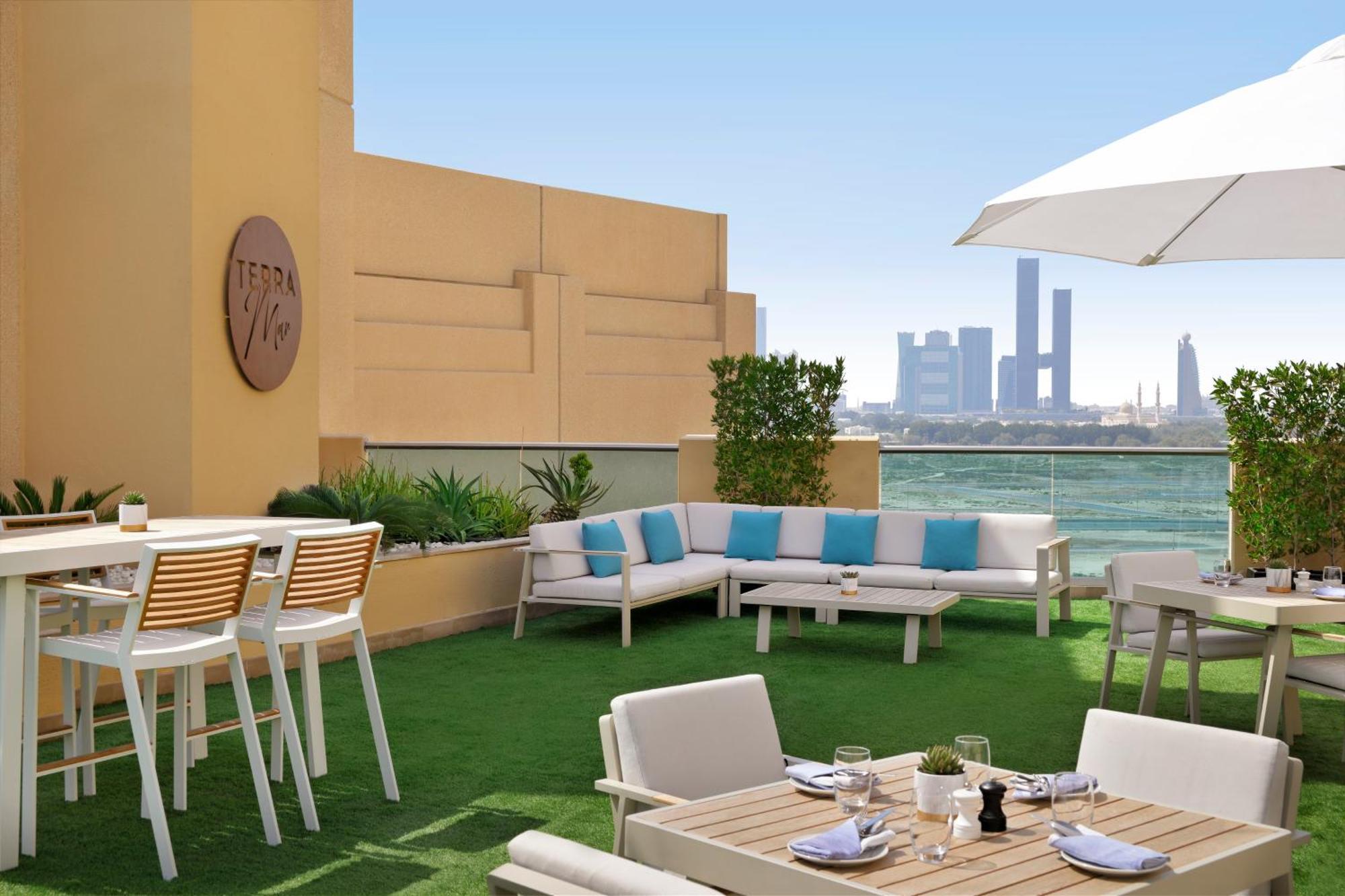 Marriott Executive Apartments Al Jaddaf, Dubaj Kültér fotó The View