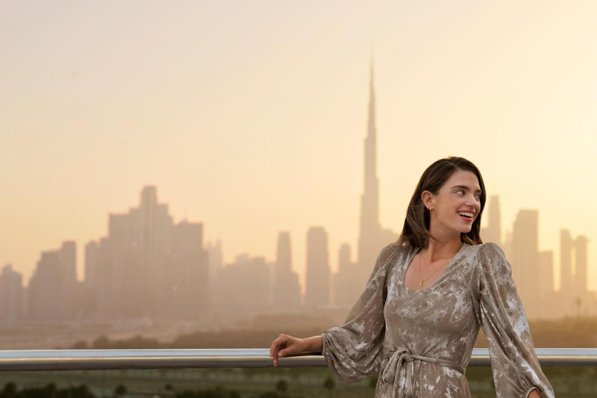 Marriott Executive Apartments Al Jaddaf, Dubaj Kültér fotó The Address Downtown Dubai